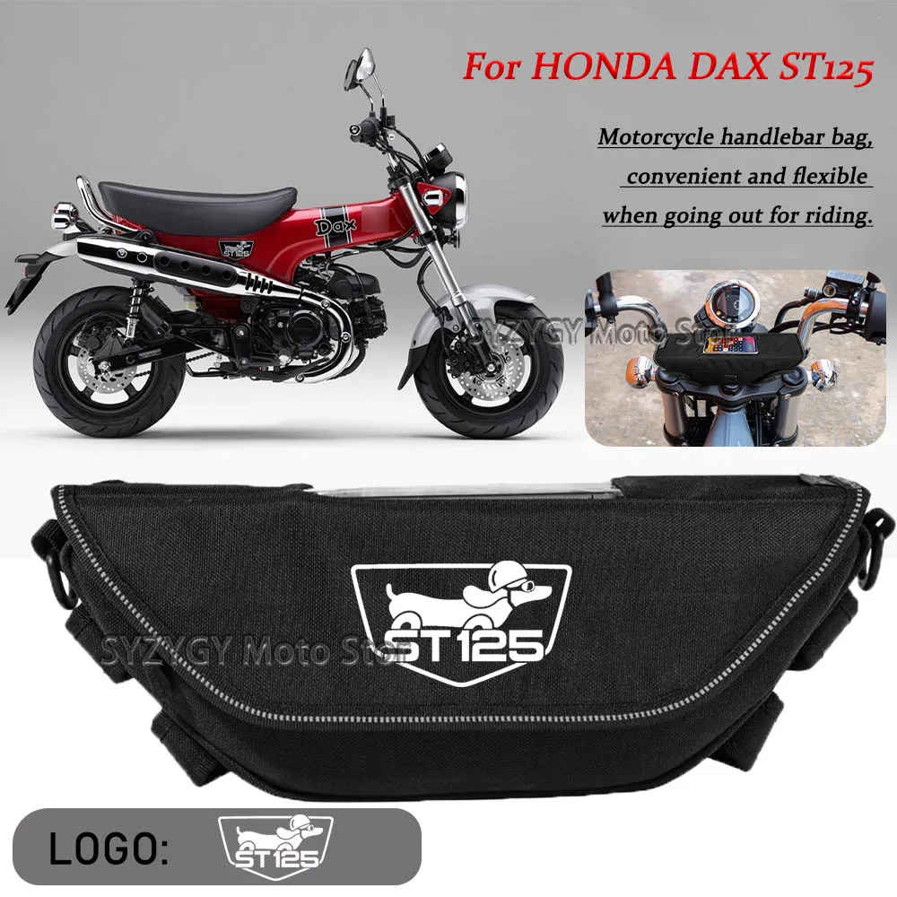 

Motorcycle accessories tools bag Waterproof And Dustproof Convenient travel For Honda DAX ST125 ST 125 handlebar bag