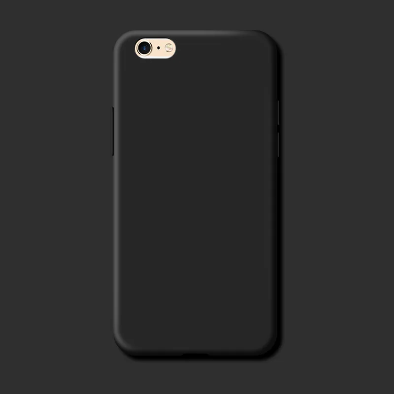 Fundas 원래 케이스 iphone 6 6s 충격 방지 액체 실리콘 보호 전화 뒷면 커버 iphone6 ​​Plus