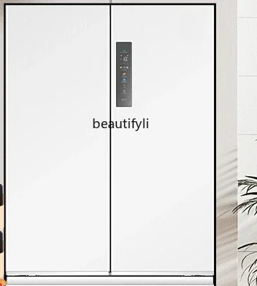 

E132 Ultra-thin zero-insert 501L French folio four-door large-capacity frost-free refrigerator