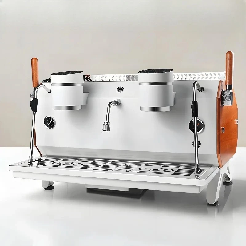 Commercial Professional Multi-function Automatic Multi-boiler Copper Tube Coffee Machine Cafe Espresso