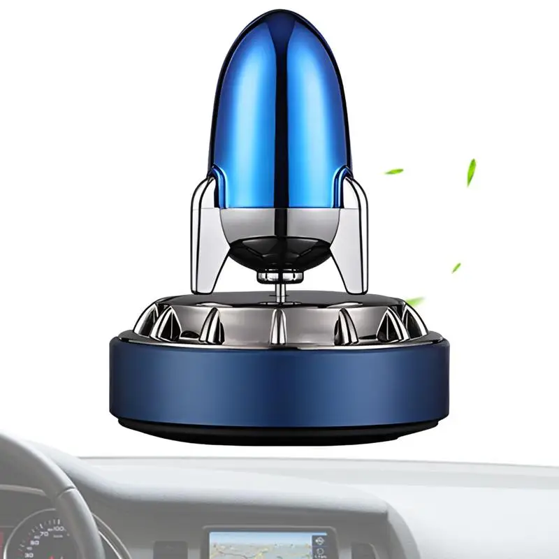 Car Aromatherapy Diffuser Solar Car Rocket Aromatherapy Diffuser Air Fresheners Home And Car Interior Decoration Accessories