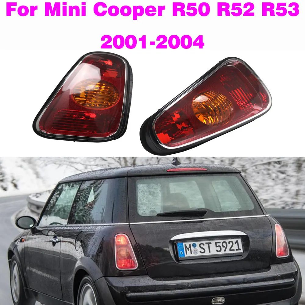 63216935783 63216935784 LED Turn Signal Parking Rear Brake Lamps Tail Lights Lens For BMW Mini Cooper R50 R52 R53 2001-2004