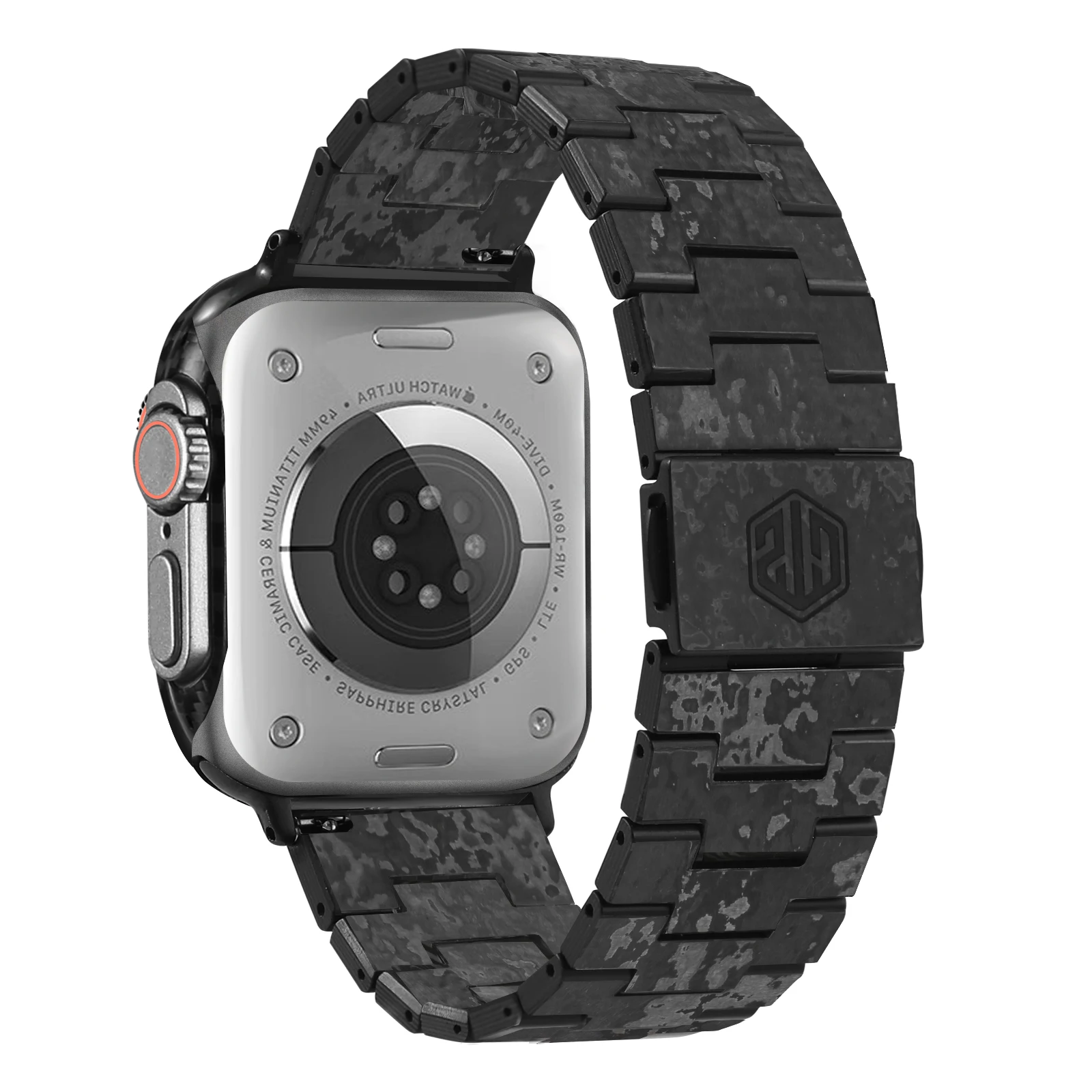 

apple ultra band titanium apple watch band carbon fiber watch band
