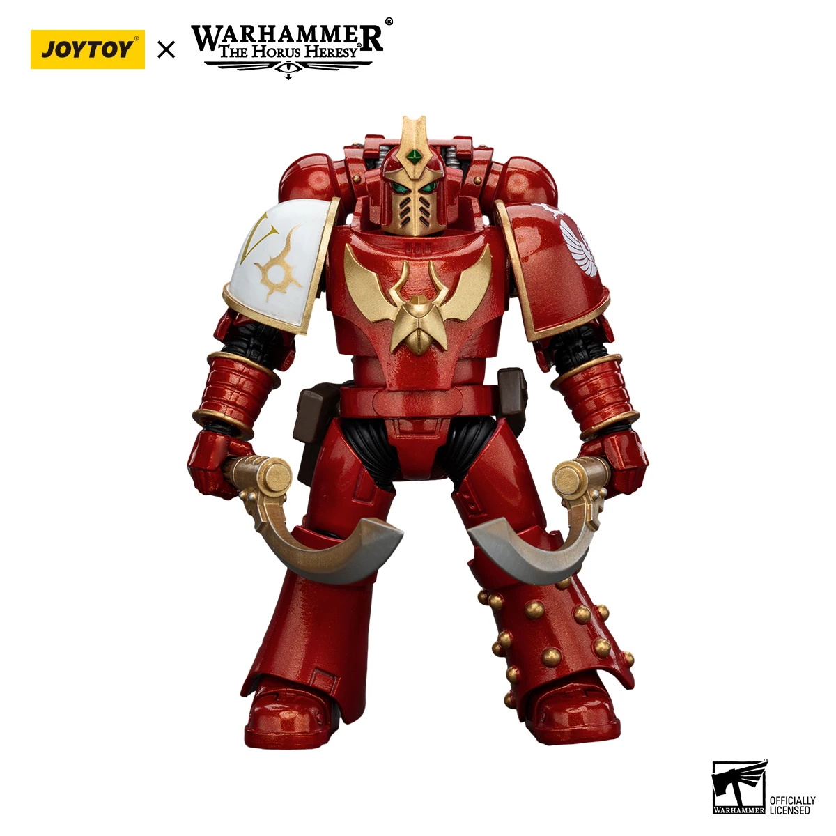 JOYTOY Warhammer 30K 1/18 figuras de acción mil hijos Khenetai Cabal oculto 2 uds Anime modelo militar