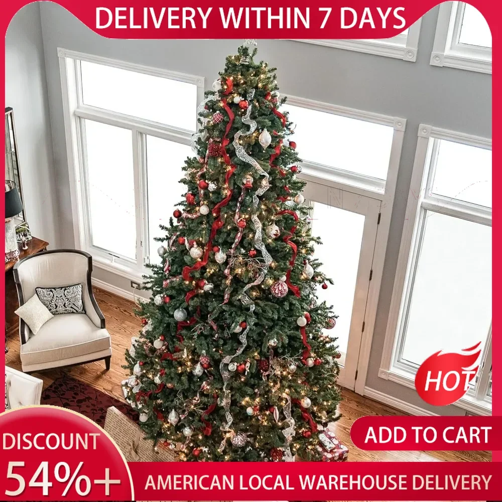 Pre-Lit Full Northern Pine Commercial Artificial Christmas Tree -16 -Clear Lights christmas tree christmas decorations for home