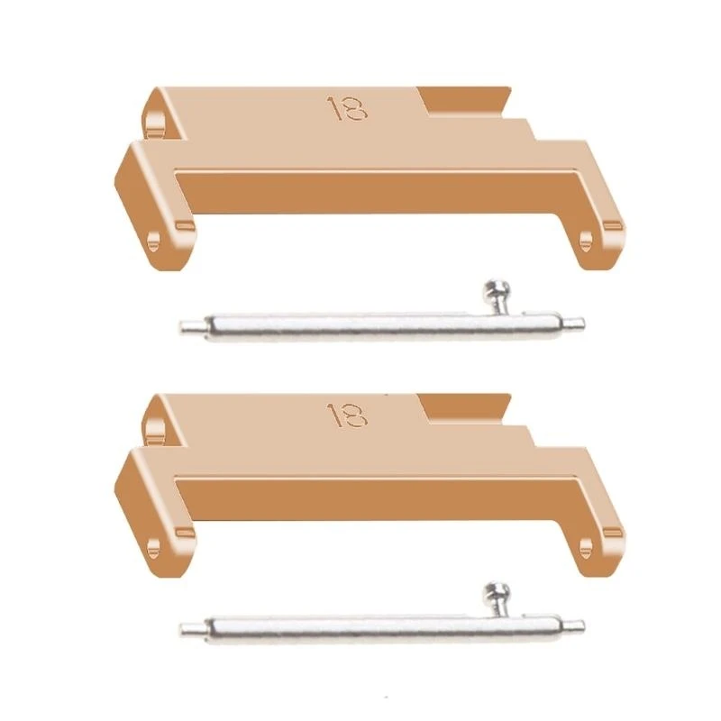 

Wriststrap Link HeadGrain for 18mm-20mm Connector Lugs Adapter Watch Bracelet 2x