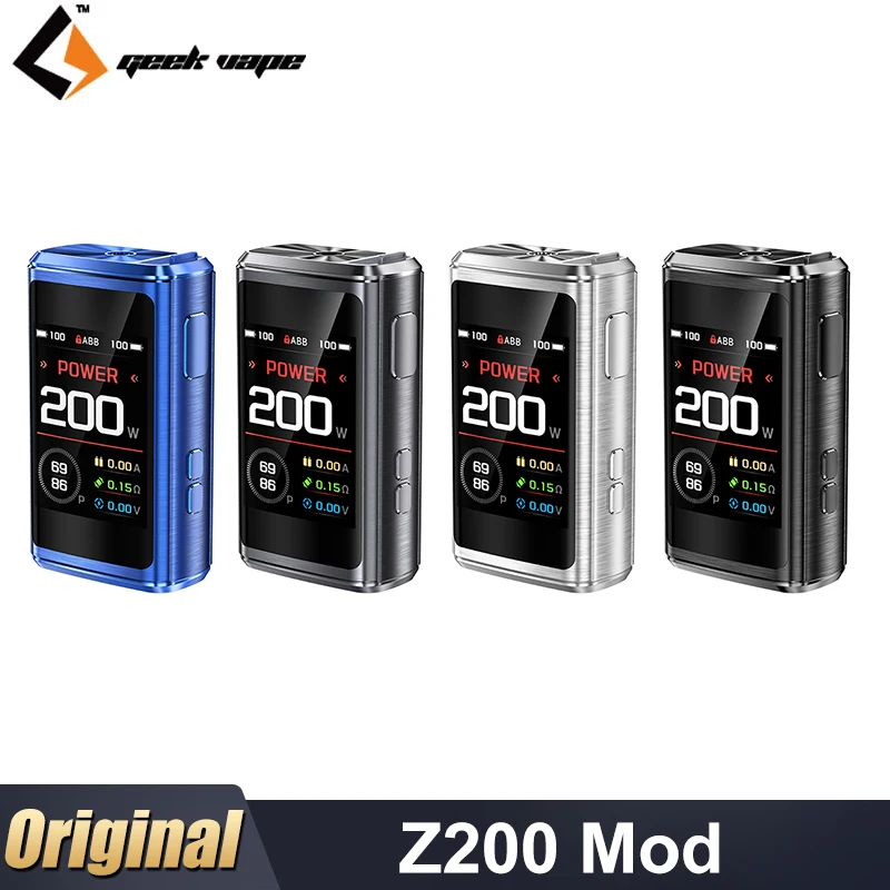 مراجعة وتحليل مود Z200 من GeekVape: أفضل خيار لمحبي التدخين الإلكتروني