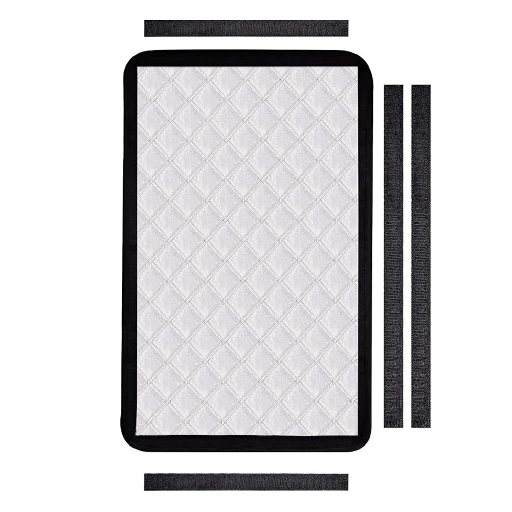 Blackout RV Curtain Foldable Shade Outdoor Sun Protection Aluminum Foil Construction Compact Size 63.5cm X 41cm