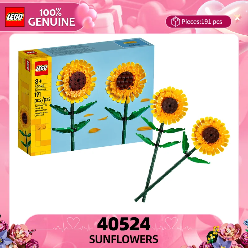 

Lego Building Blocks Flower Plants Series 40524 Sunflower Boys and Girls Puzzle Assembly Toy Gift