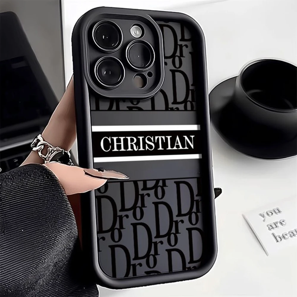 Fashion Phone Case Cute for IPhone 16 15 14 13 12 11 Pro Max Mini XR XS X 7 8 Plus Soft TPU d-DOIRS Back Cover