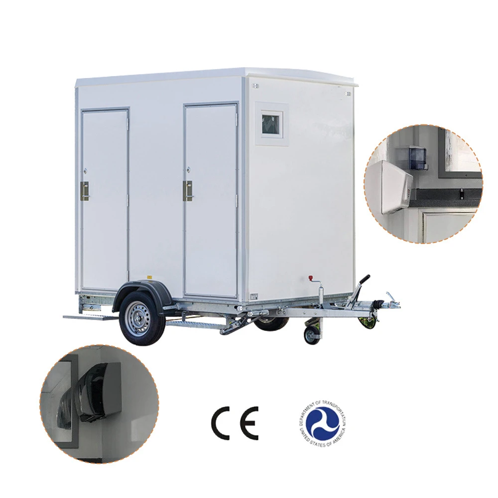 Portable Toilet Restroom Trailer Restroom Trailer Toilet  Mobile Toilet Trailer  Toilets Rental