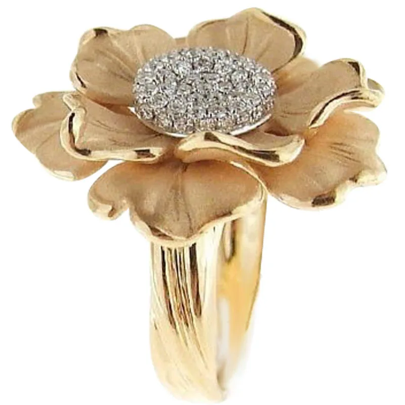 Hot Sale Creative New Melaleuca Flower Ring Women\'s Accessories