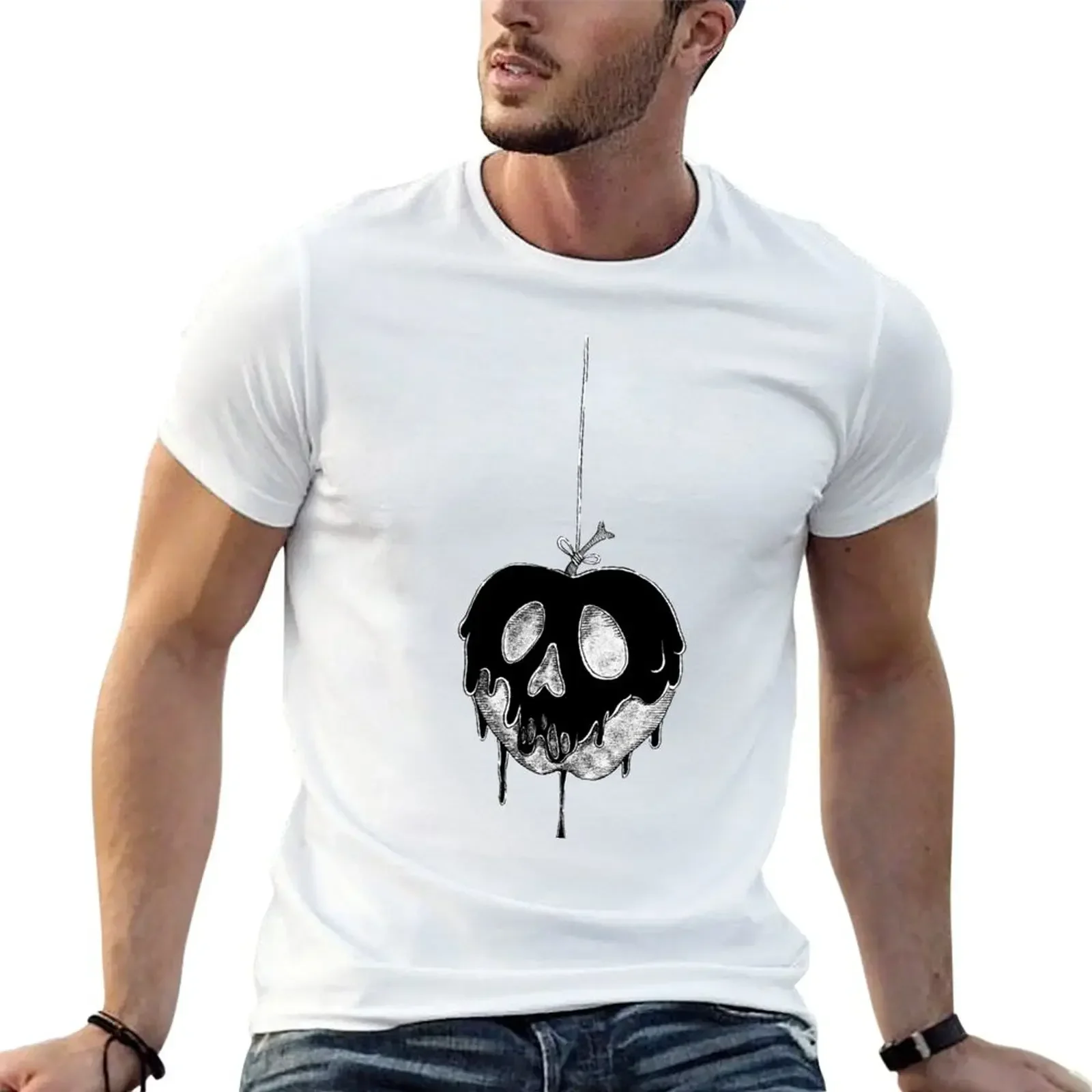 Poison Apple T-Shirt plus size tops Short sleeve tee Men's cotton t-shirt