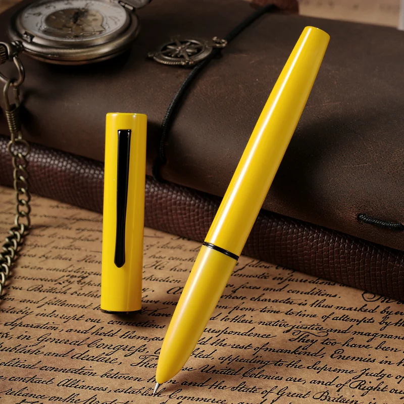 Hongdian C1 Exquisite Explorer Simple Classic Retro Fountain Pen  EF/F Hooded Nib School Office Supplies Writing Gift Pens