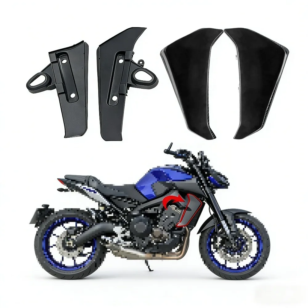 

Motorcycle Accessories Radiator Side Panels Protector Cover Fairing For Yamaha MT-09 2017-2020 Inner Radiator Side Cover MT09
