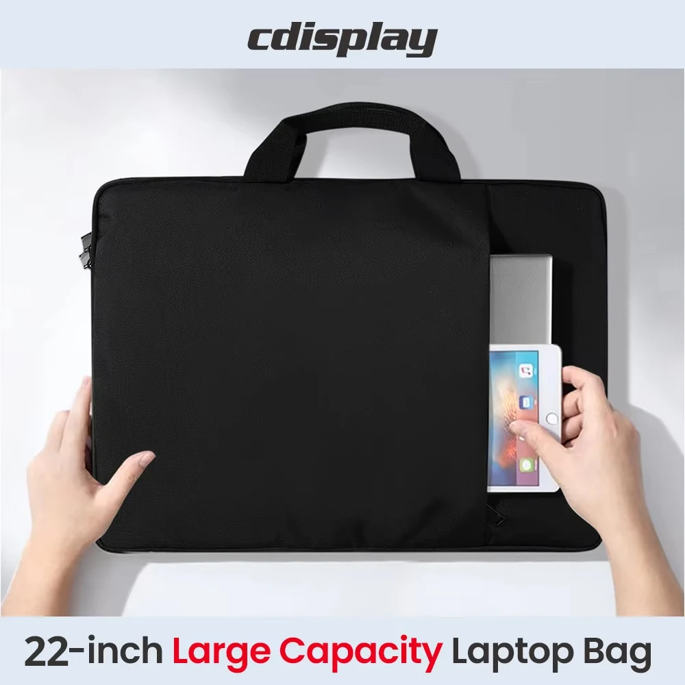 Cdisplay 22 Zoll Laptop-Hülle Tasche langlebige Reise handtasche stoß feste Computer-Schutzhülle mit Griff große Kapazität