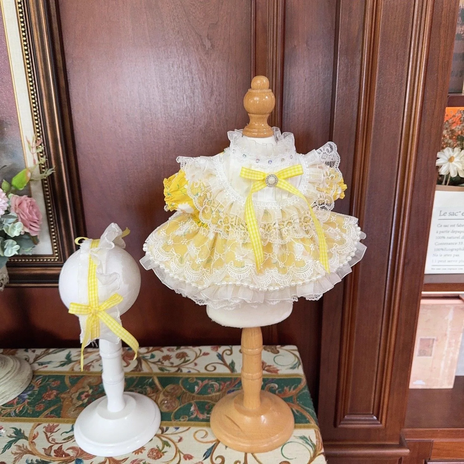 

10cm cotton doll clothes 15cm 20cm 40cm cotton doll dress 50-50cm reborn doll dress free shipping