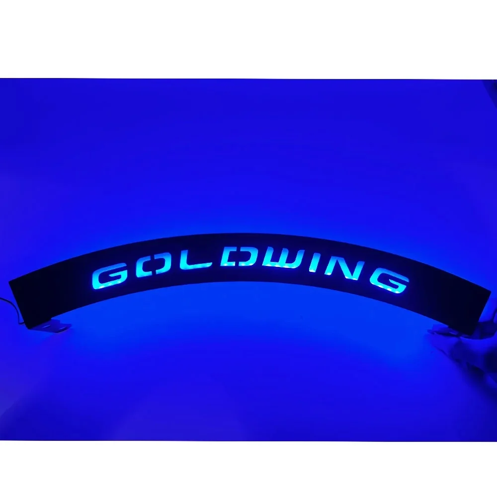 جديد GL1800 دراجة نارية LED مضاءة المقود ملحق ل Goldwing 1800 1800GL 2018-2025 مقبض الضوء