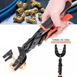 Winholder Disconnect Tong Tool Clamp Pliers Removal Tool Push-to-Connect Fitting Fits For Clamp 1/2'' 3/4'' 1'' Pipe PEX CPVC