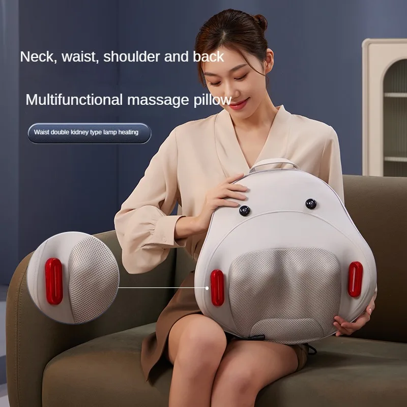 

Massage Pillow Home Cervical Massager Electric Kneading Lumbar Cushion Multi-functional Massage Pillow Lumbar Massager