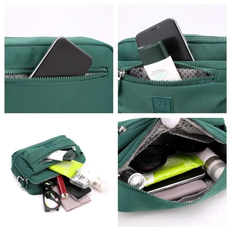 Sacs à main fourre-tout en nylon imperméables pour femmes, cartables pour femmes, sacs à bandoulière design, loisirs, sacs à main pour dames, mode