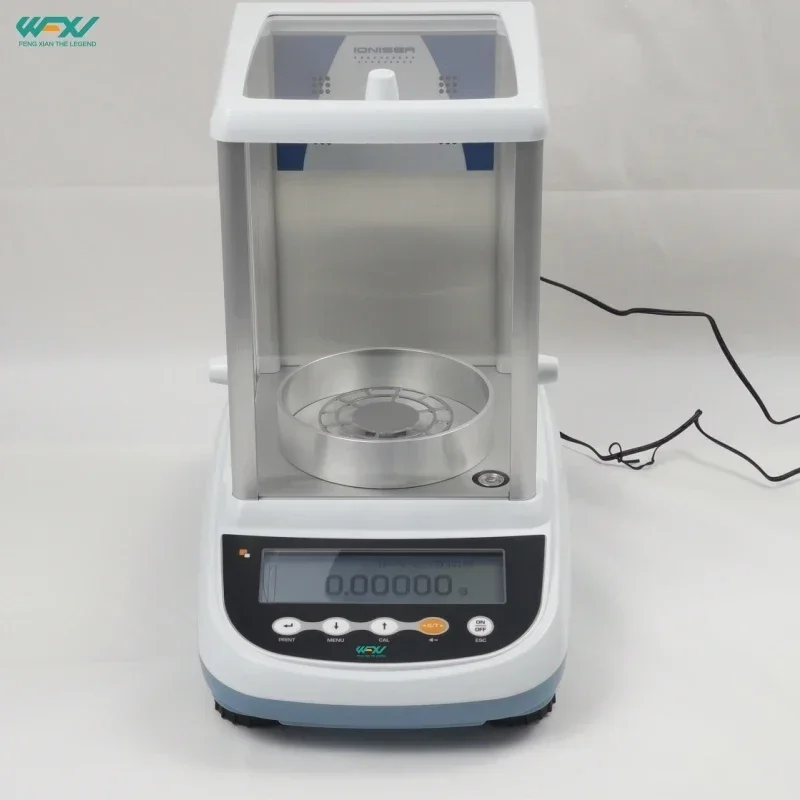 

Precision Analytical Balance for Labs 0.00001g/0.0001g/0.01g/0.1g/1g Internal/External Calibration Weighing Scale