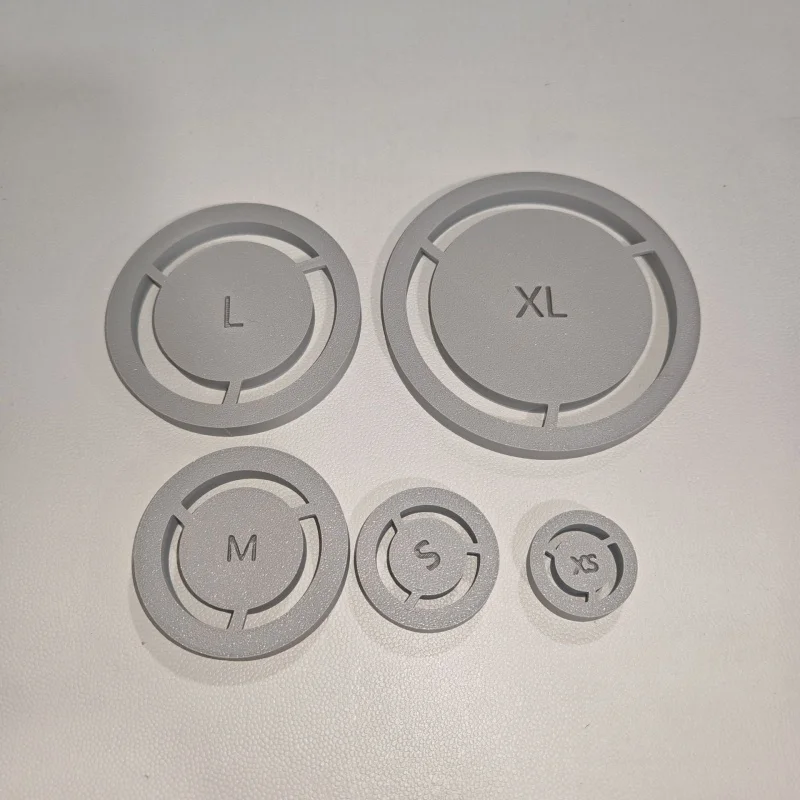 5 Sizes Pottery Foot Ring Template Consistent Base Ring Mold Lightweight Ceramic Clay Trimming Tool DIY Ceramic Making Supplies view 5