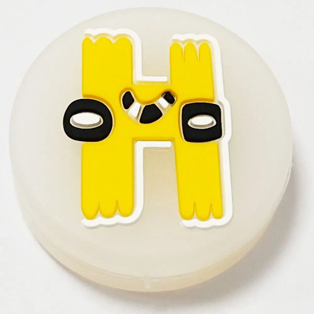 

26 English Letters Tennis Shockproof Absorber Anti-Vibration Silicone Tennis Racket Shock Pad Shock Absorption Animal