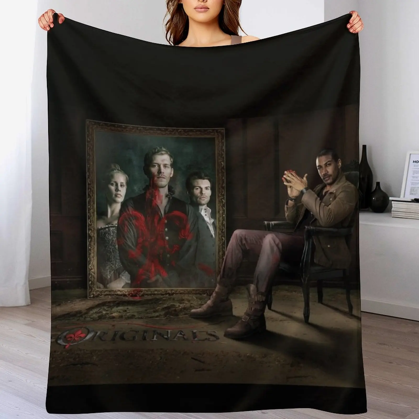 

The Originals Classical Picture Throw Blanket For Sofa Thin Kid'S Extra Large Throw Polar Blankets