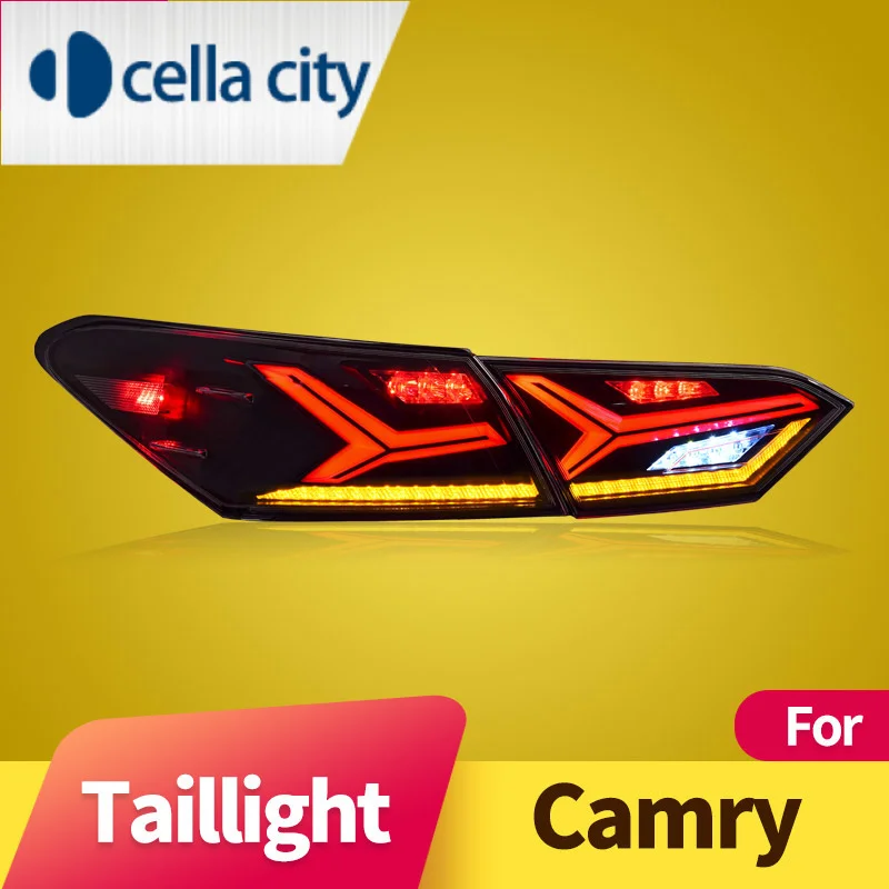 

Toyota Camry tail light assembly 2018-2022 model year Camry modified LED rear tail light assembly