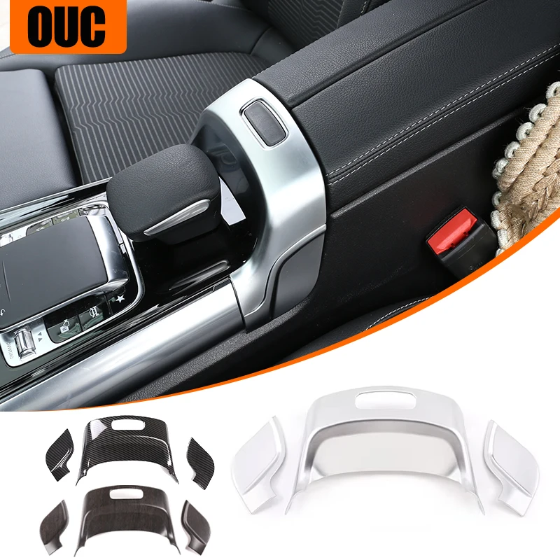 

Car Center Console Armrest Storage Box Switch Button Frame Cover Trim For Mercedes Benz B GLA GLB Class W247 H247 X247 2020-2022