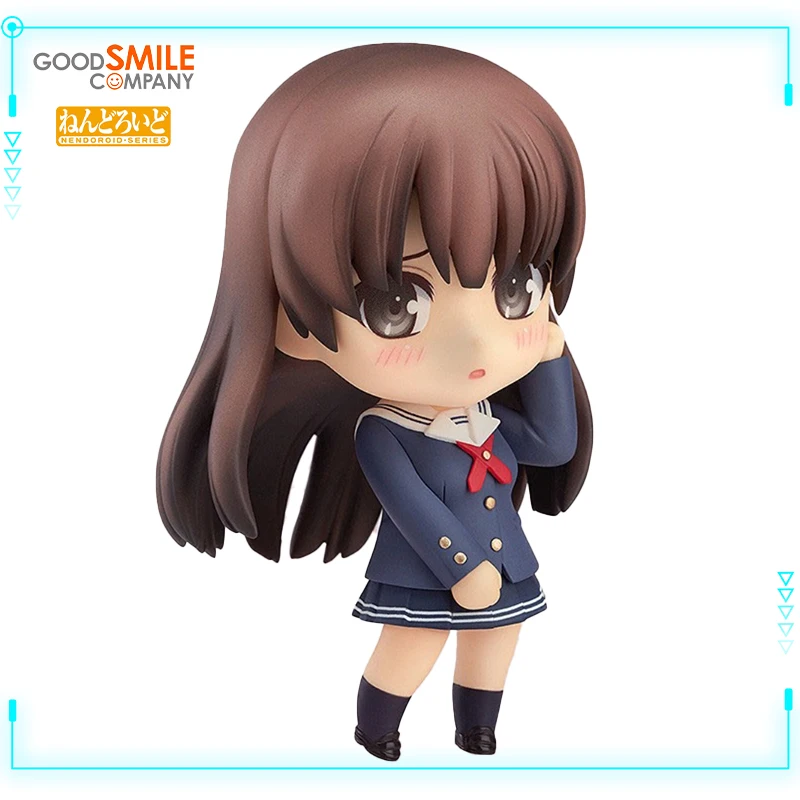 GSC Original Genuine Nendoroid 704 Saenai Heroine No Sodatekata ♭ Kato Megumi 10cm Kawaii Anime Girl Model Toys Action Figures