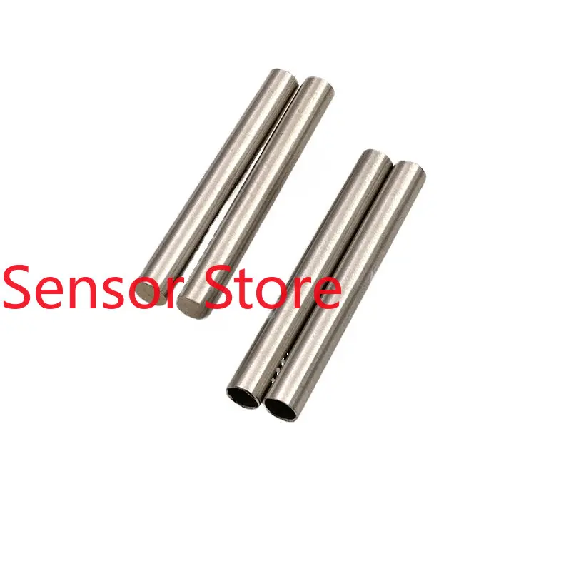 5PCS Temperature Sensor PT100 DS18B20 Stainless Steel Bushing Blind Tube Protective Sleeve 6×50 6*30MM