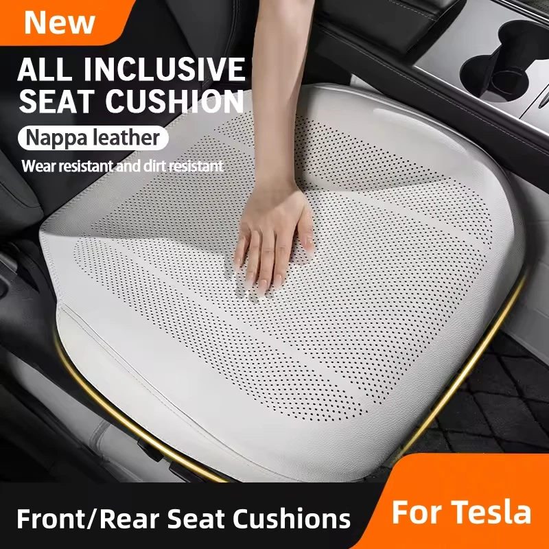 car-seat-cushion-for-tesla-model-3-y-napa-leather-breathable-four-season-universal-seat-cover-full-inclusive-front-rear-seat-pad