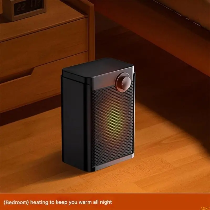 A0NC 빠른 난방 전기 장치 110V 난방 팬 사무실 침실 데스크탑 바닥