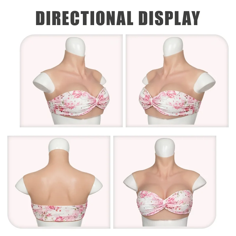 G Cup Realistic Silicone Fake Chest Water Drop Breasts Form Cosplay Boobs for Drag Queen Sissy Crossdresser Transgender Shemale