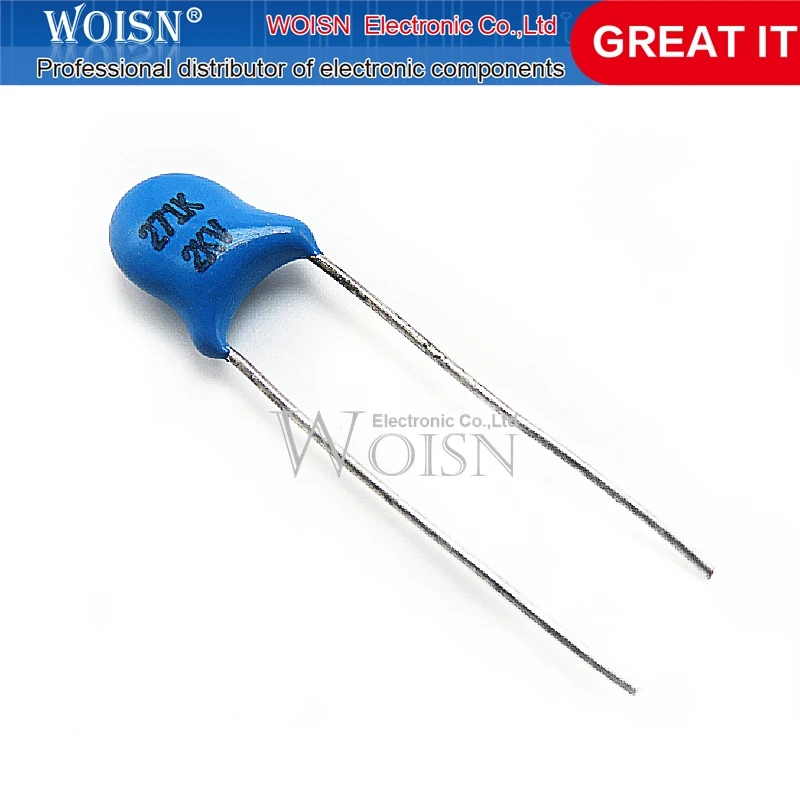 5pcs/lot High voltage ceramic capacitor 2KV271K 271K 2KV DIP-2 In Stock