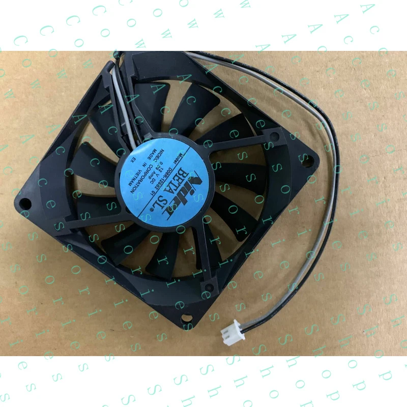 

PP+ 1PC Refrigerator Waterproof Fan D08R-12BS2 01 8015 12V 0.09A