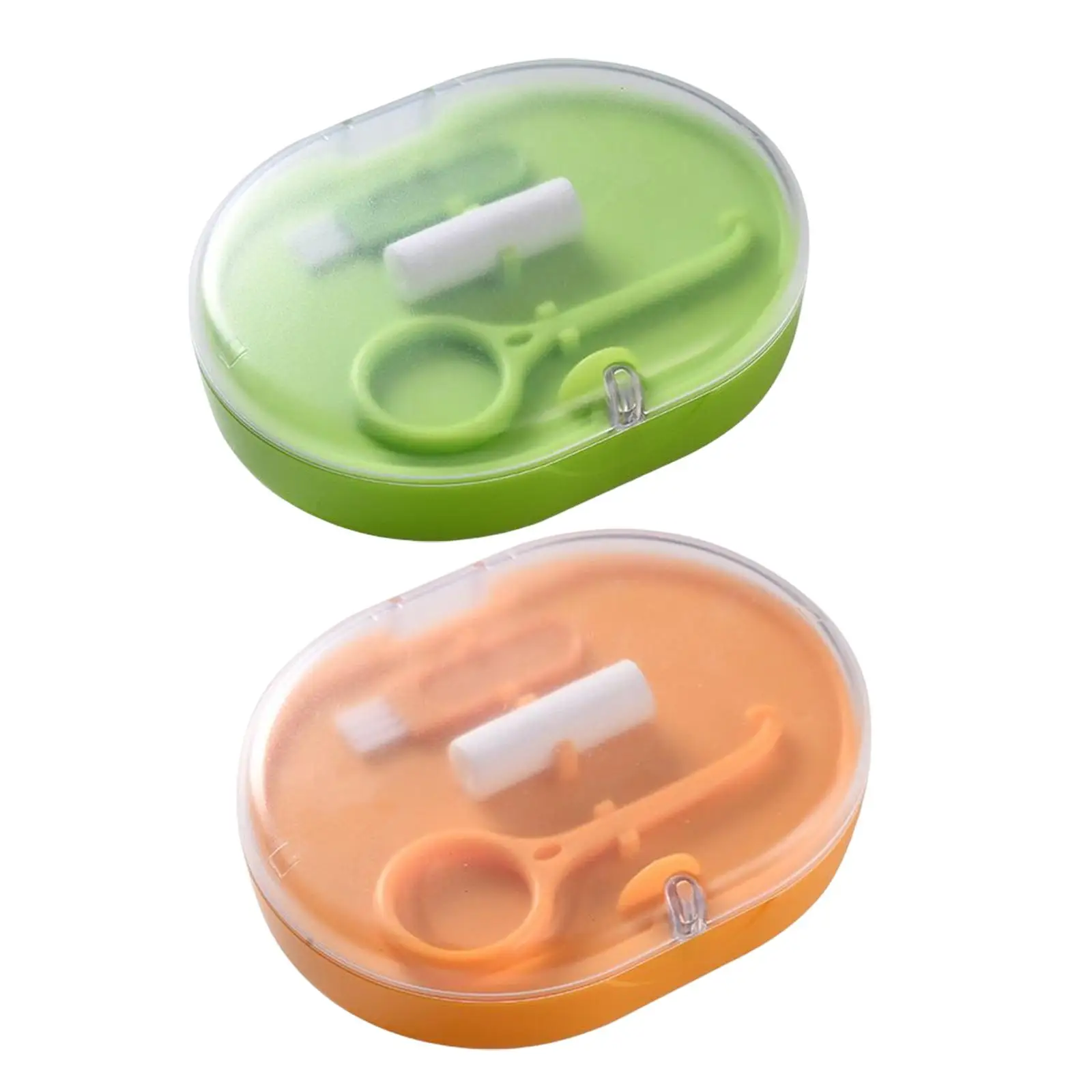 Portable Retainer Case Mouth Guard Aligner Dentures Storage Boxes for Office