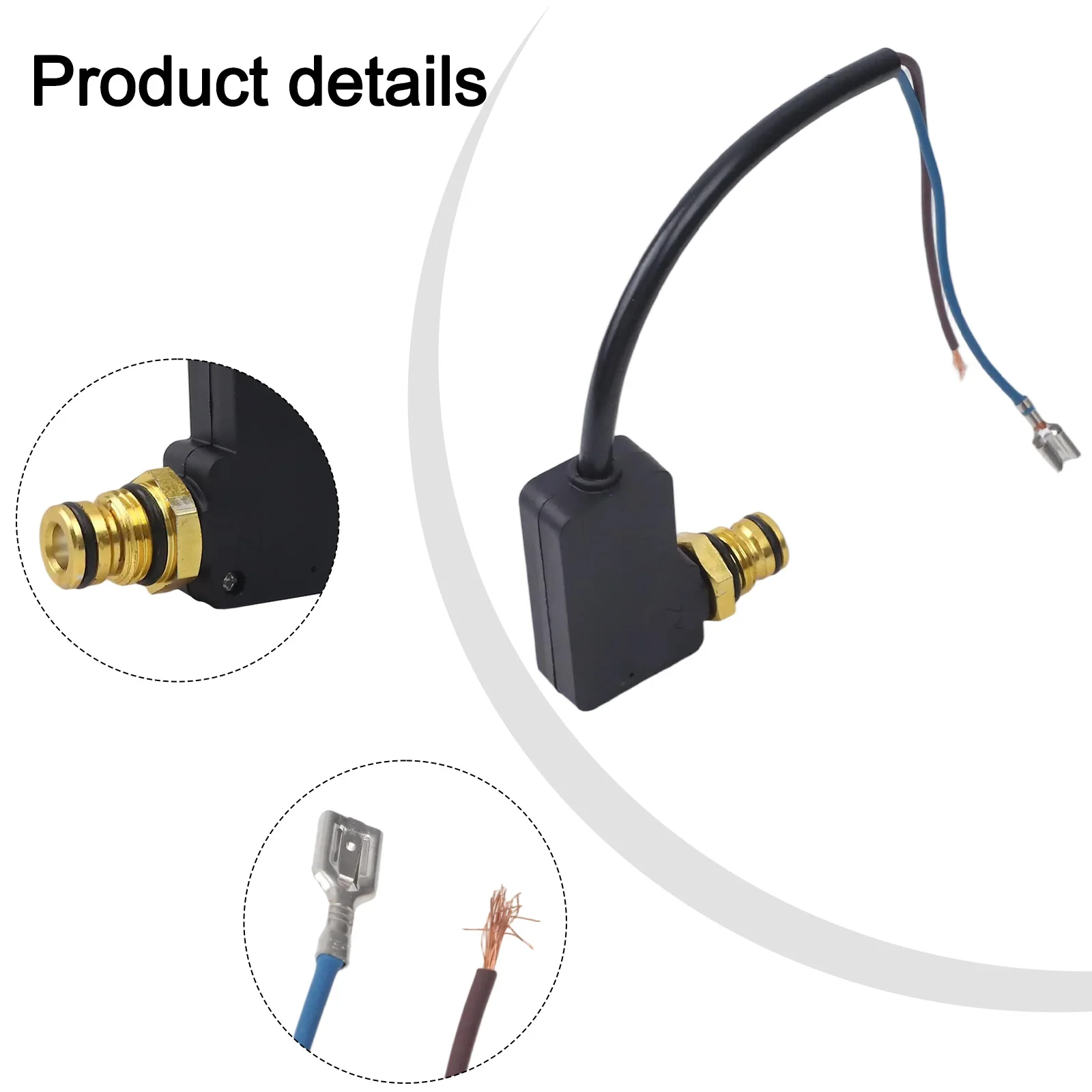 1 Pcs High Pressure Washer Switch Backflow Switch Car Washer Shutdown Protector Automotive Accessories