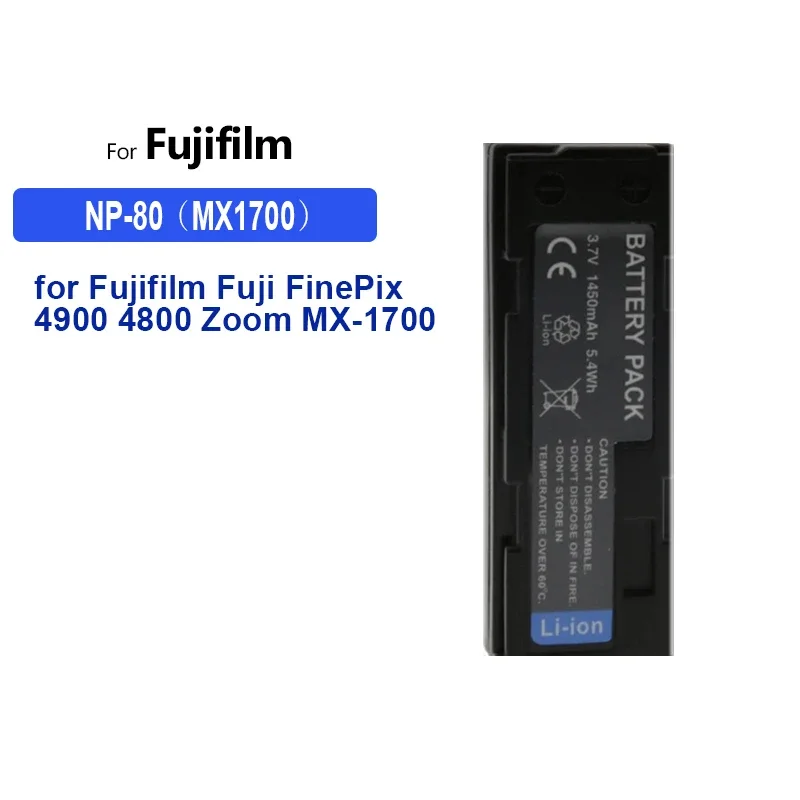 1200mAh-2280mAh Battery For Fujifilm X10 X20 XF1 F75 F601 F50I F501 X-T4 XT4 GFX 100S 4900 4800 Zoom MX-1700 X100F X-PRO1 X-PRO2