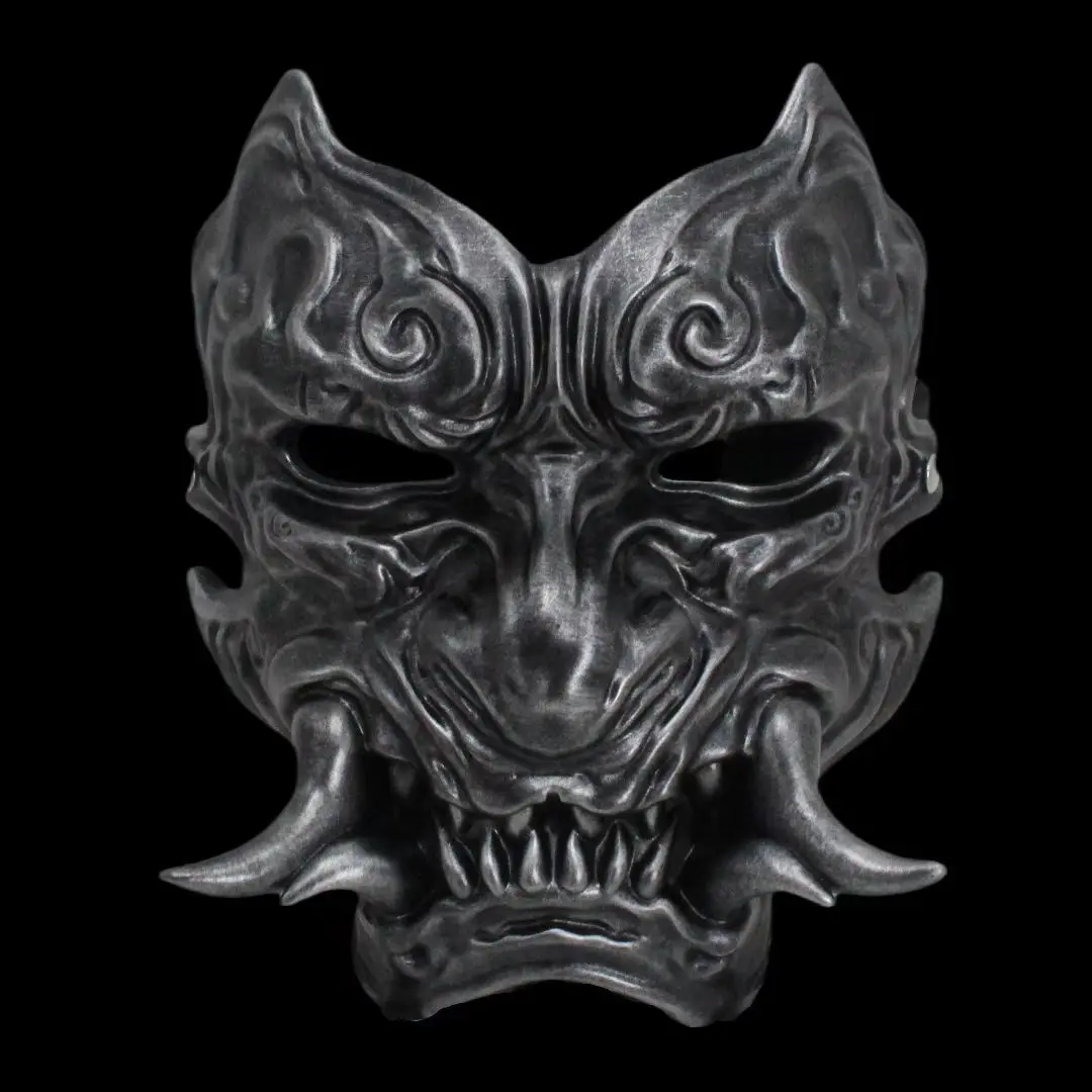 

Facial Paralysis Facial Mask Resin Prajna Mask Holiday Party Game Resin Craft Collection Decoration