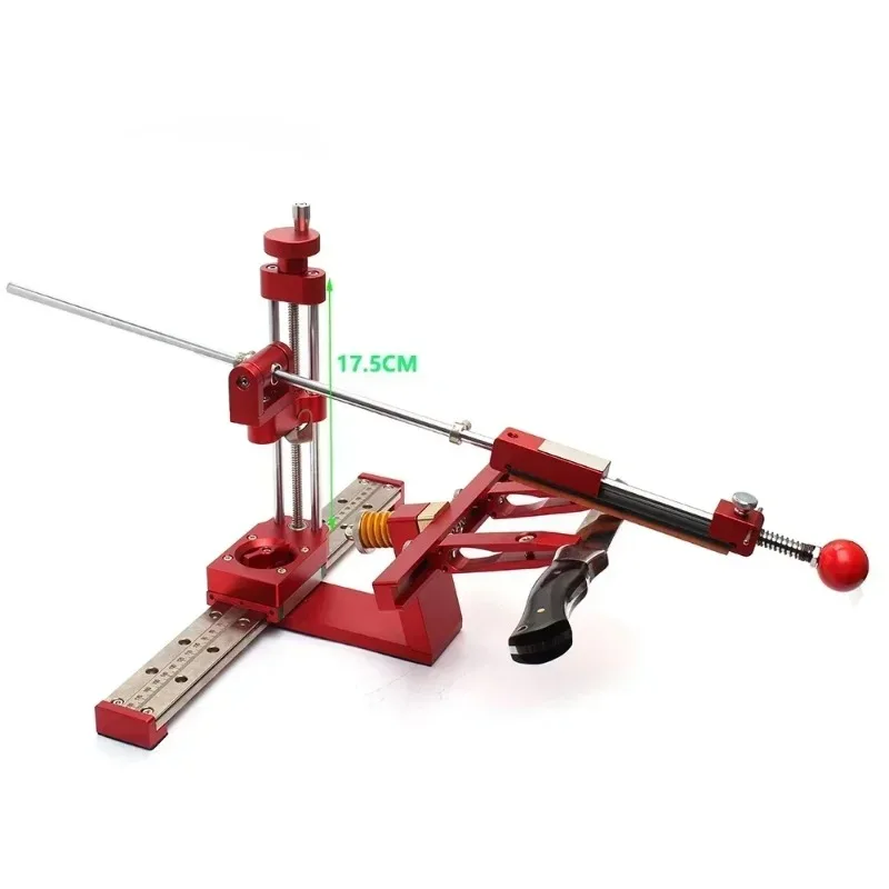 Toohr Knife Sharpening Frame Professional Fixed Angle Sharpener Whetstone High Precision Grinder Sharpening Tools W/Rail