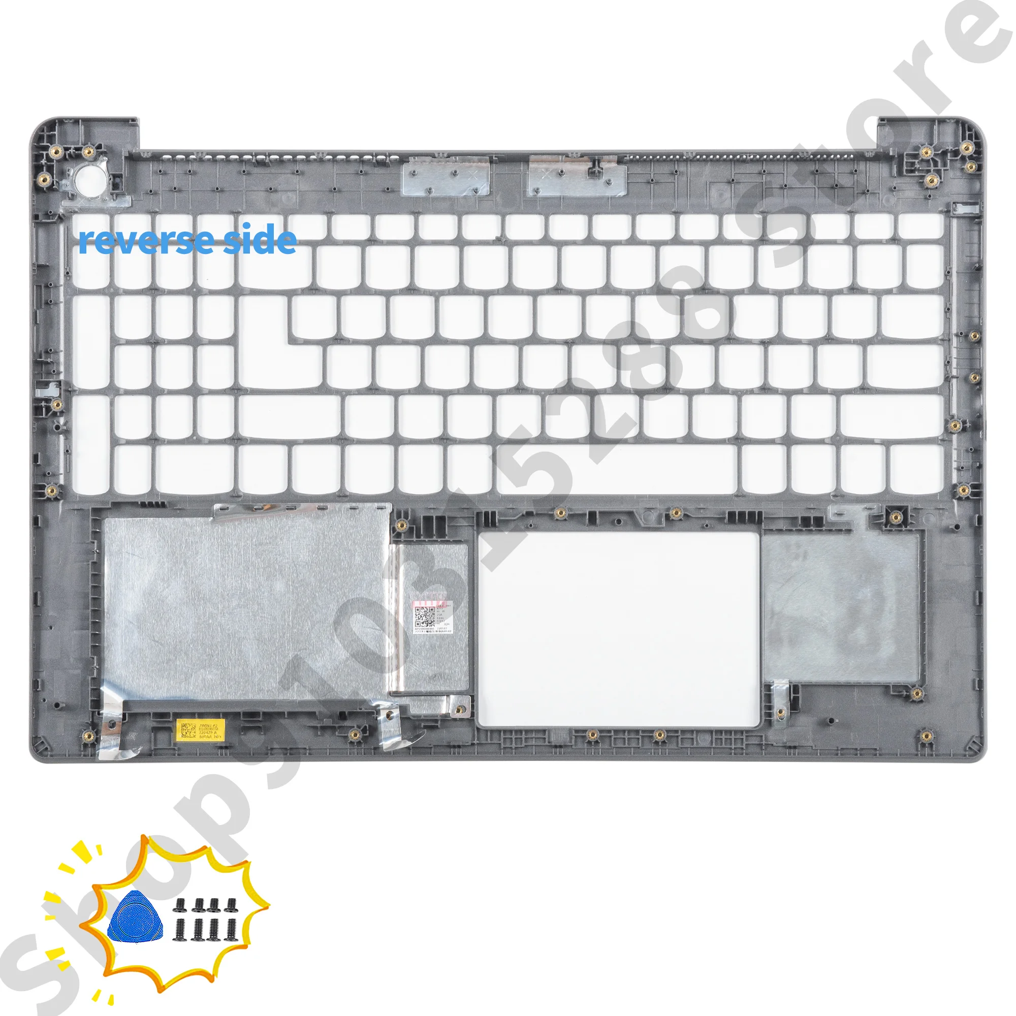 Novas peças para ideapad 3 15aba7 3-15 ia7 2022 lcd capa traseira ap2jd 000300   Caixa inferior do apoio para as mãos da moldura para laptop substitui JS578