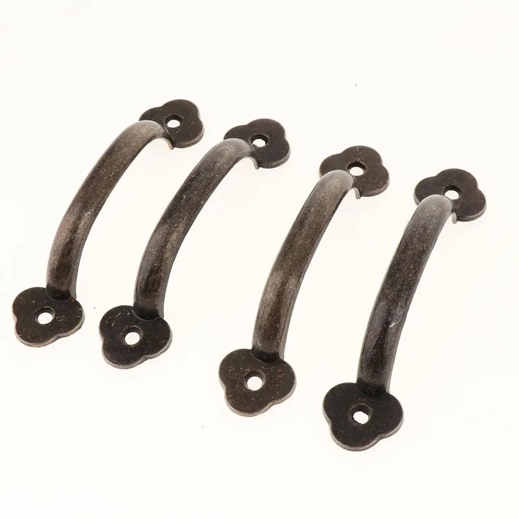 Metal Alloy Vintage Drawer Handle Antique Cabinet Door Pull Knob for Furniture Cabinet and Kitchen Drawers