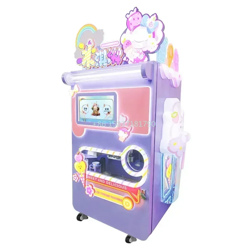 Yg Ice Cream Vending Machine Automatic Frozen Food Outdoor Touch Screen Vending Machine Automatic Soft Ice Cream Vending Machine
