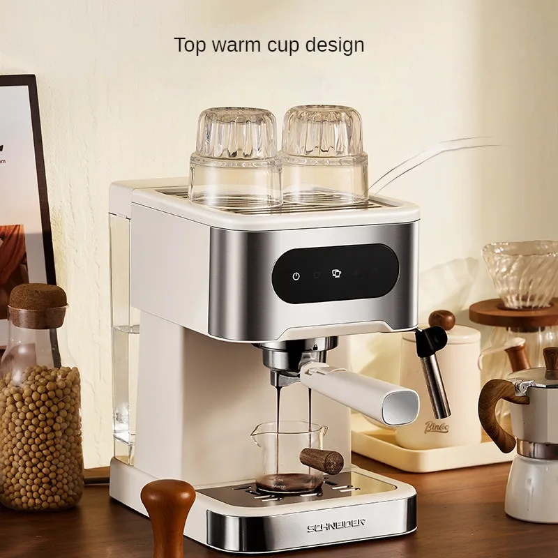 Home portable espresso machine Small cold brew coffee machine Milk frother integrated coffee machine Smart touch screen