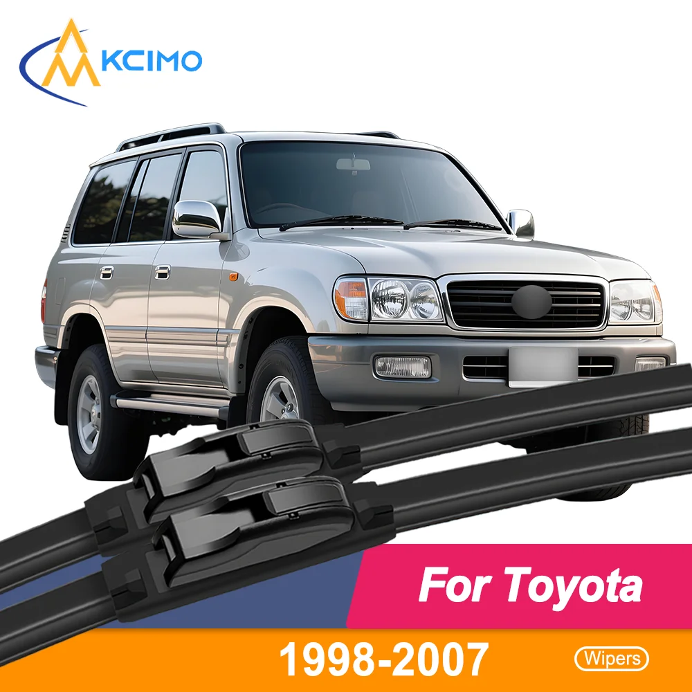 

High-Quality 2-Pack Wipers for Toyota Land Cruiser J100 (1998–2007) – All-Weather Clarity, Reduced Streaking, Safer Driving