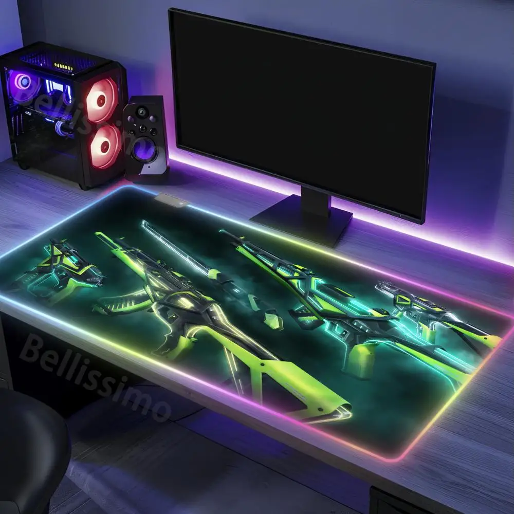 

Anime Mouse Pad 900x400 Rgb Mousepad Gaming Computer Desk Backlit Mat Valorant Mouse Mats Xxl Gamer Keyboard Mause Pad Desk Mat