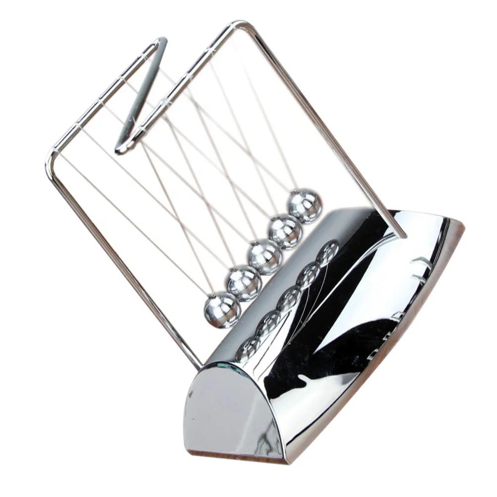 Newton-Decoración de escritorio, artesanía científica, decoración para el hogar y la Oficina, cuna elegante, bola de equilibrio, ciencia física, bola de equilibrio